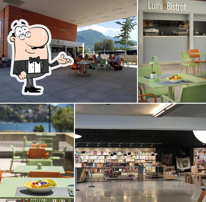 Gli interni di Luini6 Bistrot & Ristorante