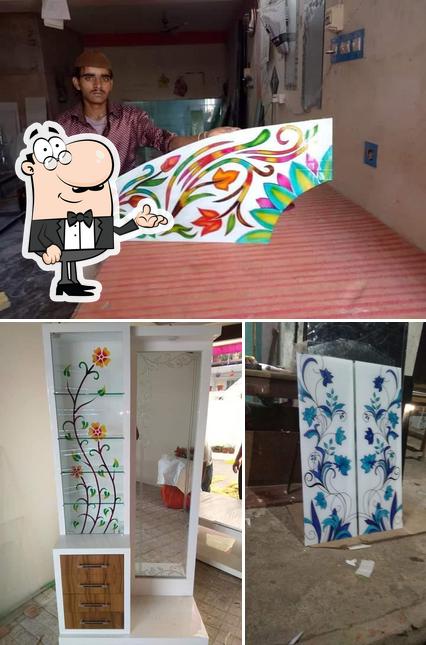 The restaurant's interior and exterior