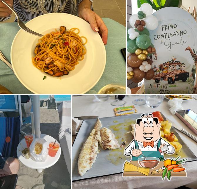Spaghetti alla bolognese al Bagno Nettuno