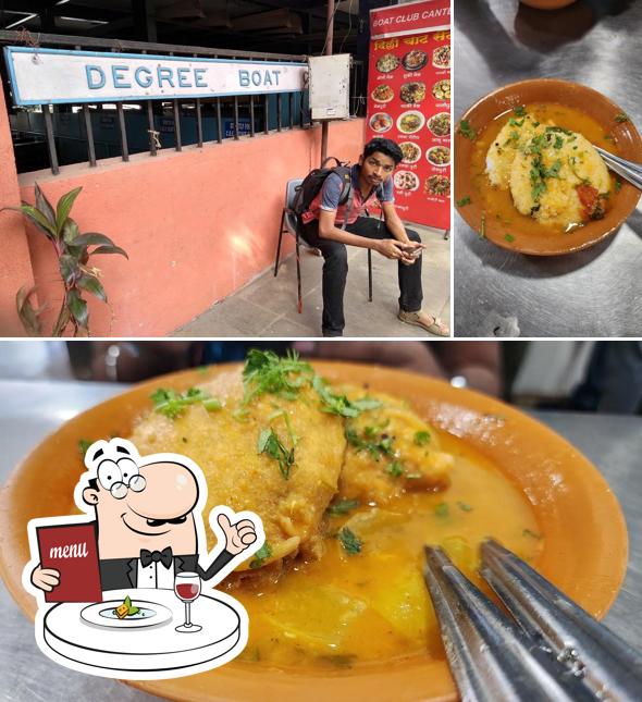 Food at COEP Boat Club Canteen