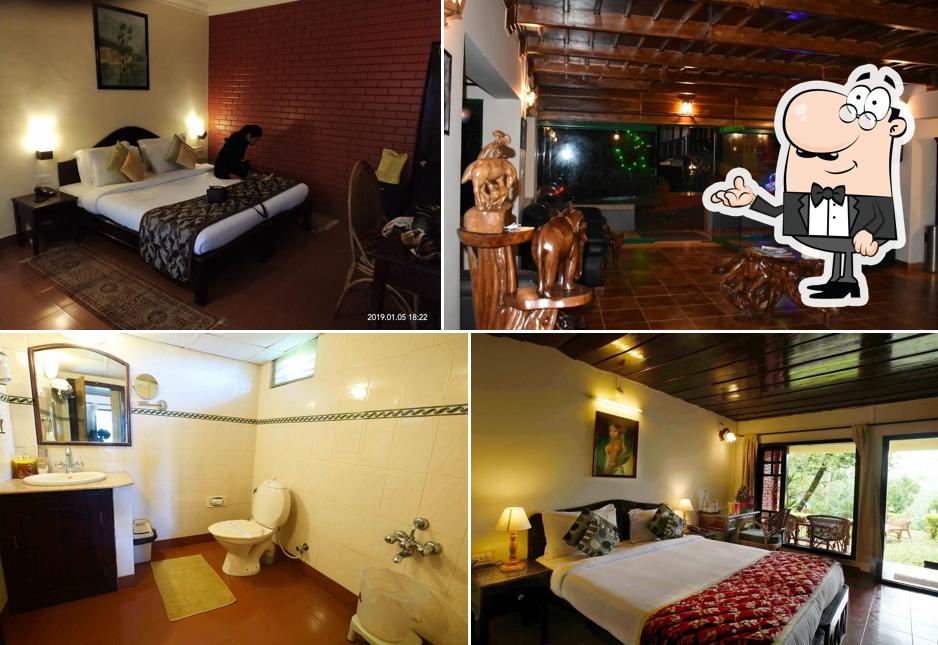 The interior of Camelot Resort Munnar
