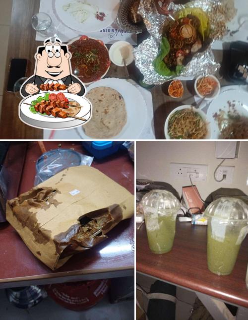 This is the picture showing food and beverage at Heaven Dine
