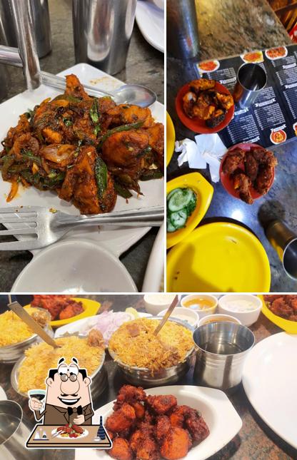 Get meat meals at Hotel Food Inn
