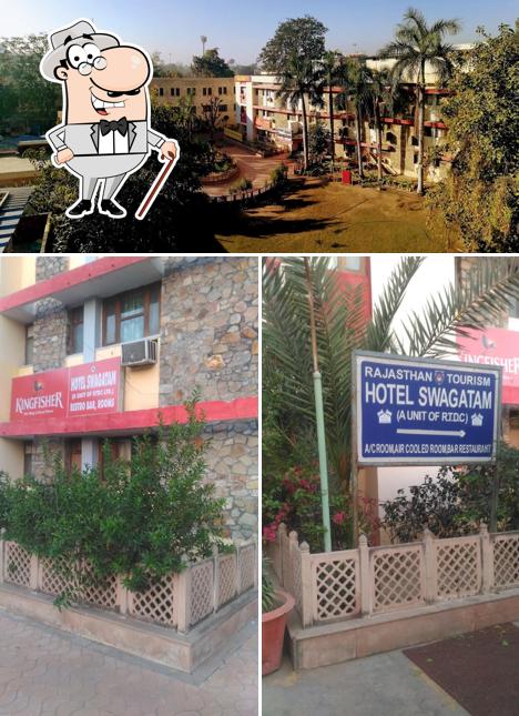 The exterior of RTDC Hotel Swagatam