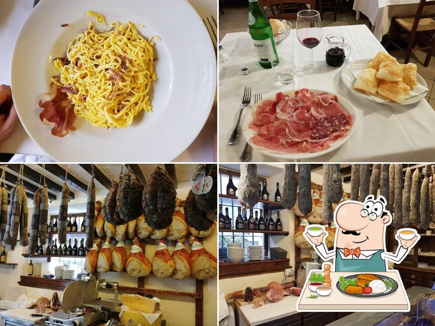 Platti al Trattoria Del Tribunale