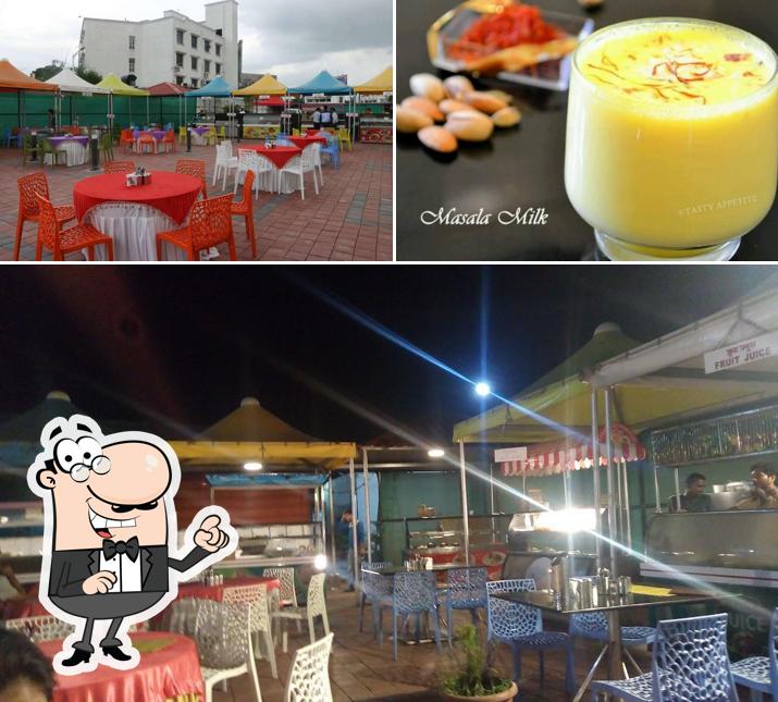 The restaurant's interior and beverage