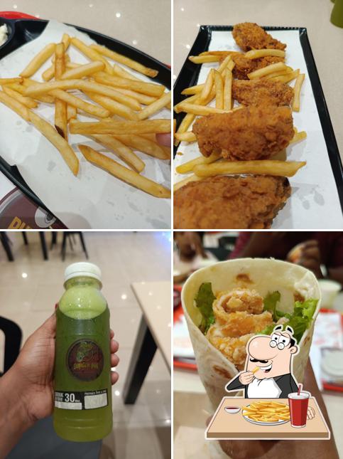 French fries at AL BAIK & Burger in Chavakkad