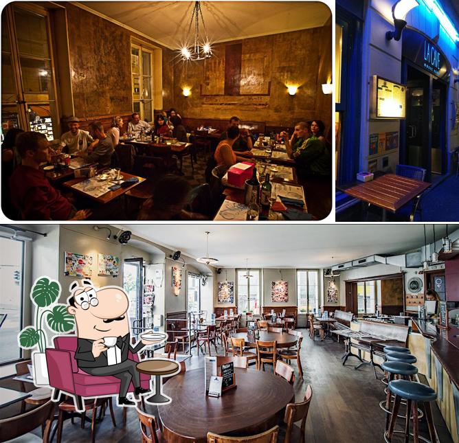 Gli interni di Bleu Lézard