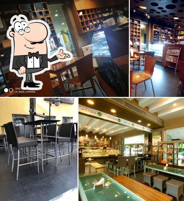 Check out how Afraa Deli looks inside
