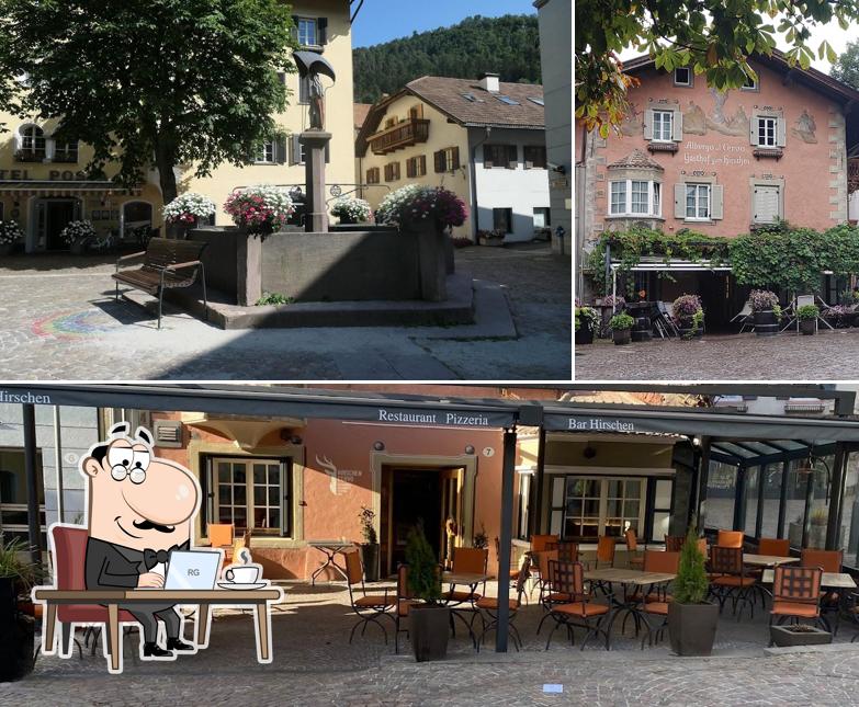 Gli interni di Restaurant Pizzeria Hirschen Cervo