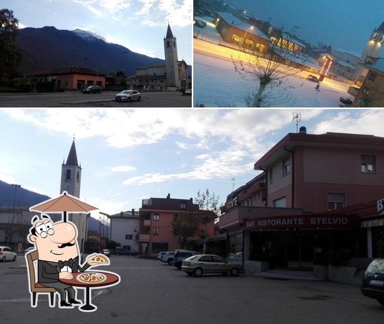 Puoi goderti l'aria fresca dal dehors di Hotel Ristorante Stelvio