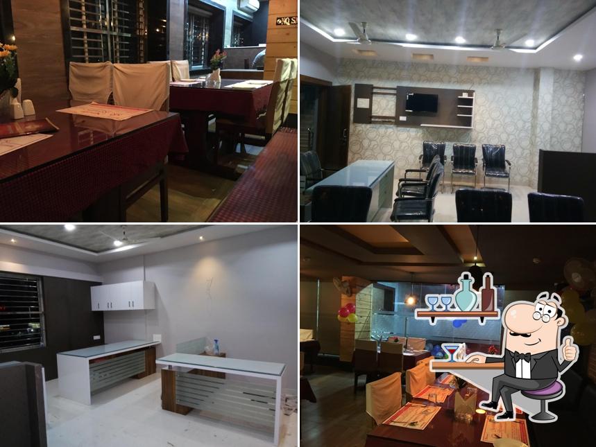 The interior of Manisha Residency