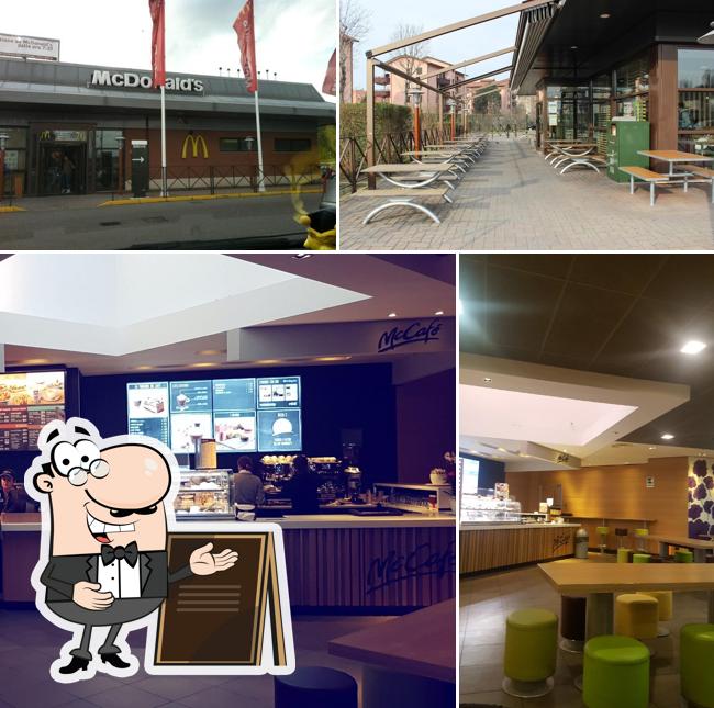 Gli esterni di McDonald's Montano Lucino