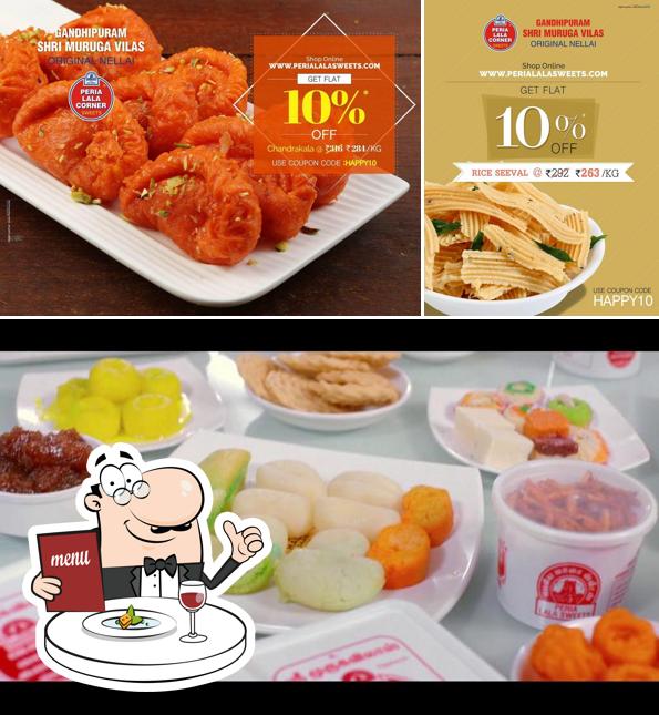 Meals at Nellai Peria LaLa Corner Sweets-Best Sweets & Savouries Shop In Coimbatore