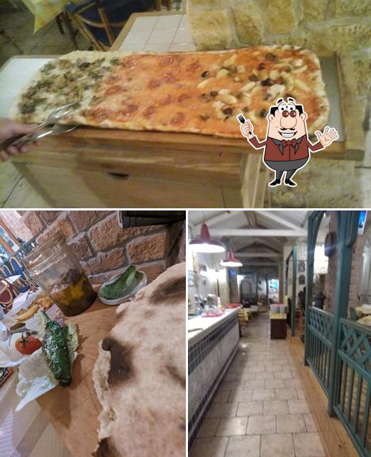 Platti al RISTORANTE PIZZERIA A METRO MACCHERONI ANCHE D 'ASPORTO CHIUSO IL MARTEDÌ