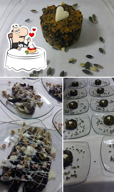 Al Chiosco serve un'ampia gamma di dessert