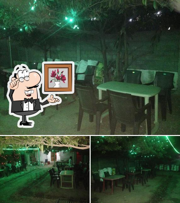 The interior of Sai Amrut restaurant & bar