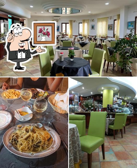 Dai un'occhiata agli interni di Il Drago Rosso Caffetteria Bar Ristorante Pizzeria Cucina tipica sarda