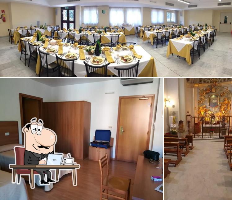 Gli interni di Hotel Divino Amore Casa del Pellegrino