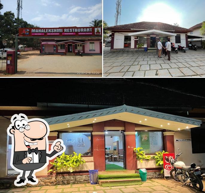 The exterior of Hotel Mahalekshmi