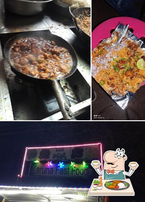 Food at Karuna Fast Food