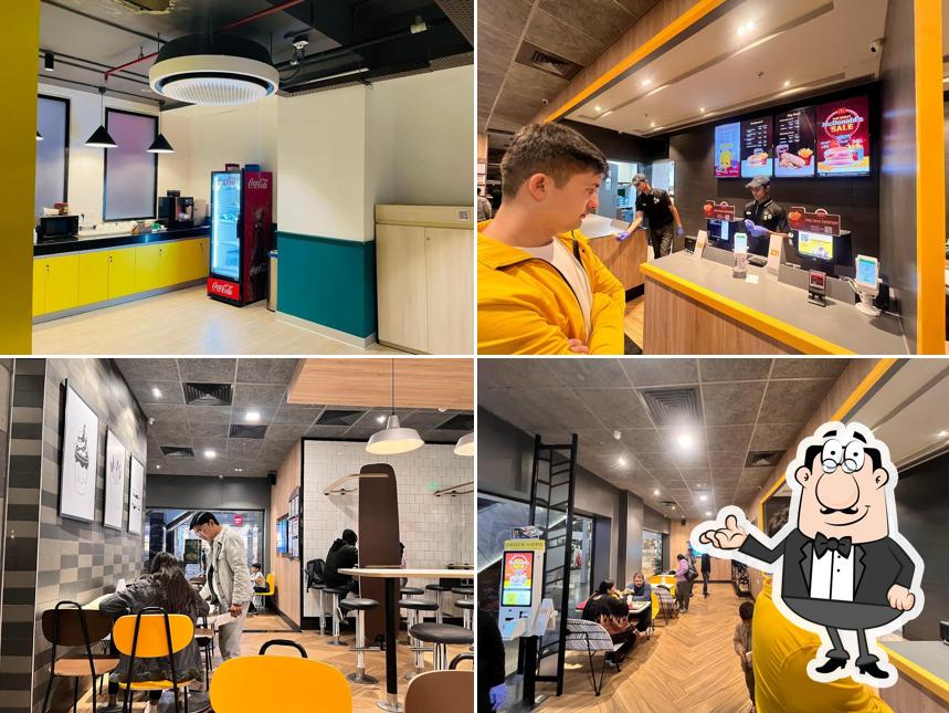 The interior of McDonald's India - Head Office North & East