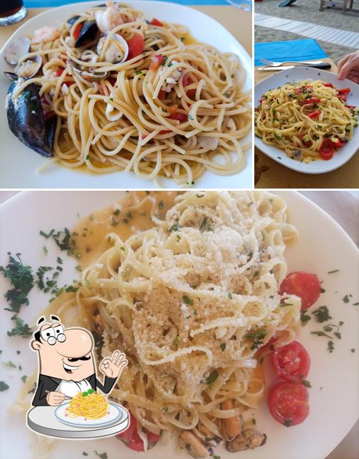 Spaghetti alla carbonara al NGOCHI beach food