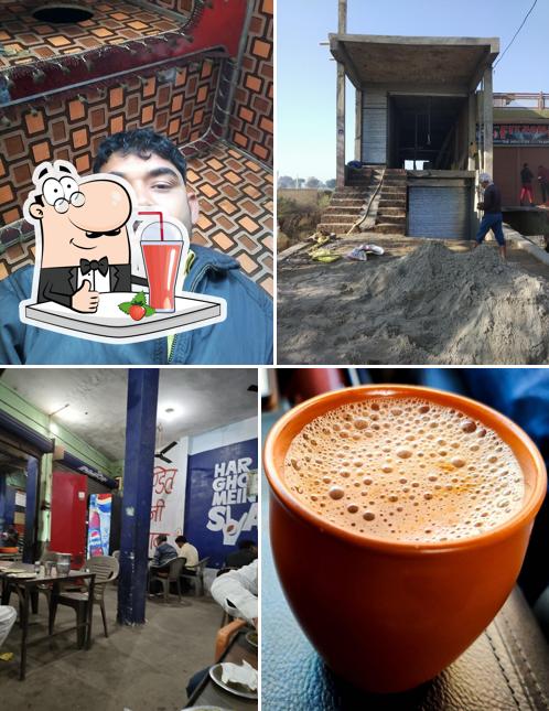 Enjoy a beverage at Pandit Ji Dhaba