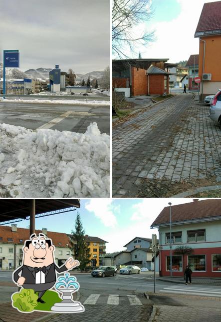 Gli esterni di Pizzerija Lipa
