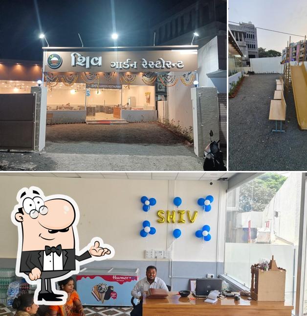 The interior of Shiv garden restaurant