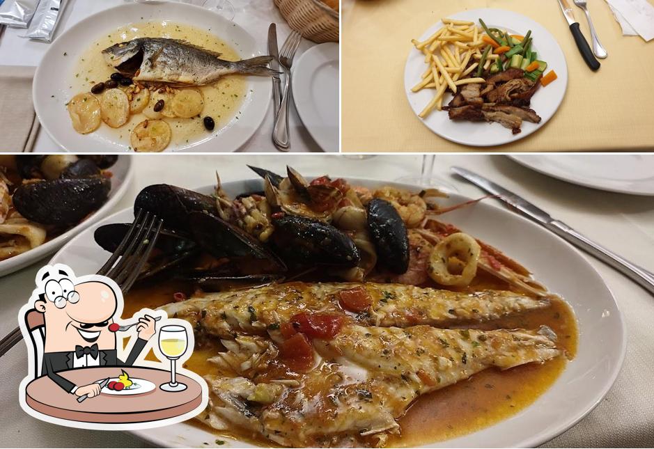 Spigola al Trattoria San Siro
