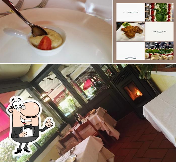 La foto di interni e cibo da Trattoria al Caricatore