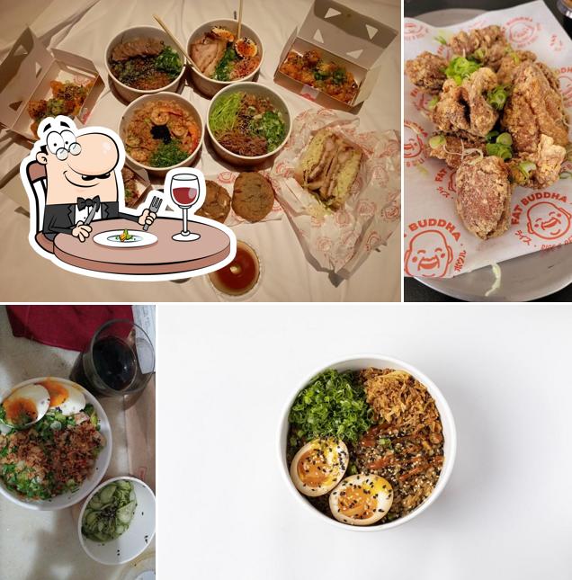 Platos en Fat Buddha Delivery