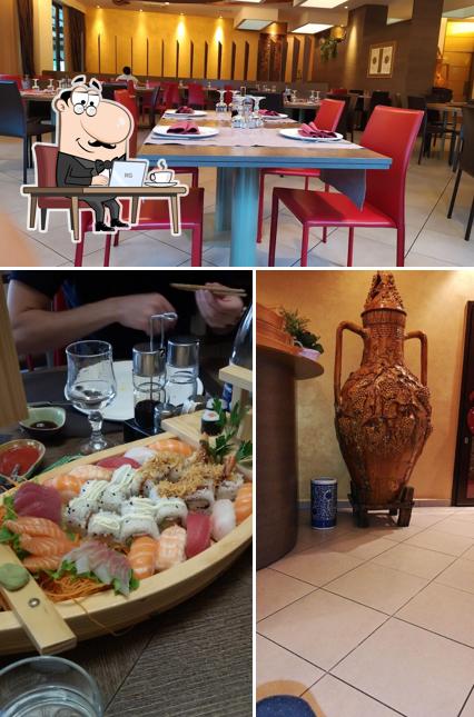 Gli interni di Aurora Oriental Restaurant