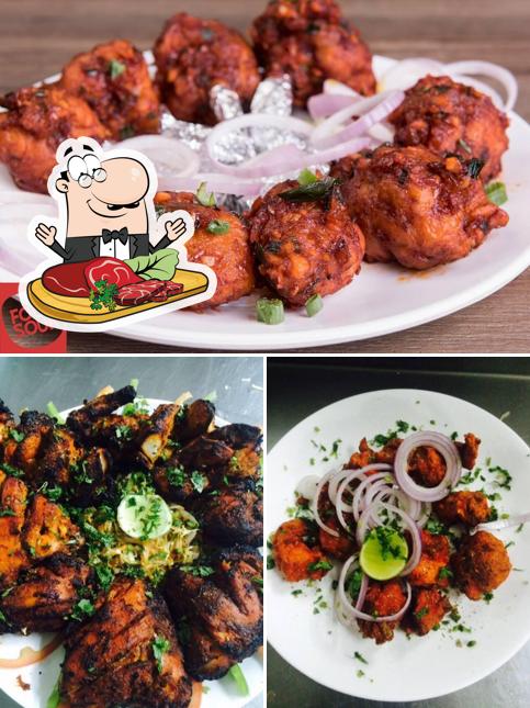 Try out meat dishes at Food Souk
