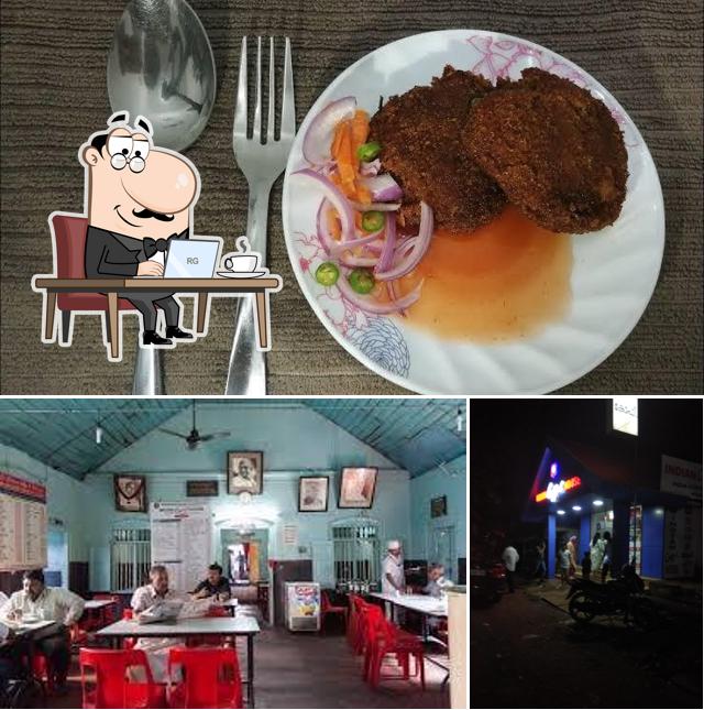 Among various things one can find interior and food at Indian Coffee House