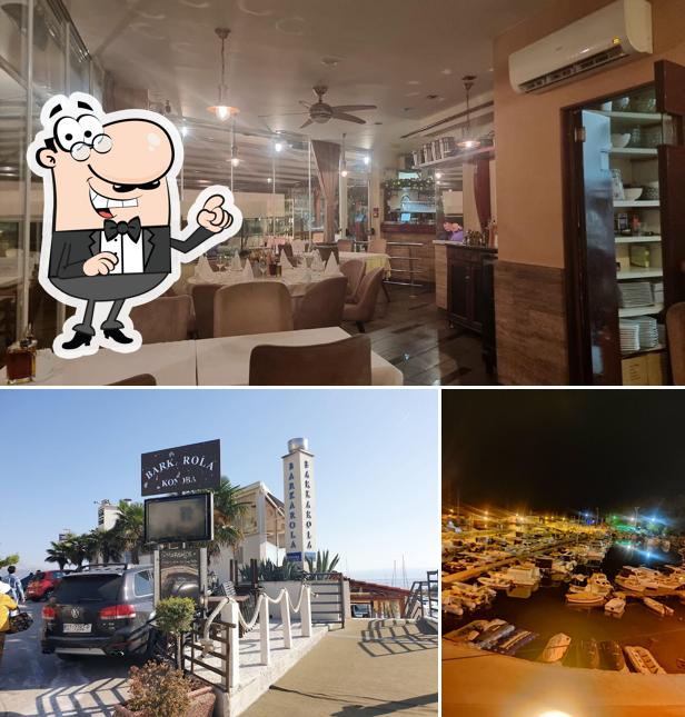 Gli interni di Konoba Barkarola