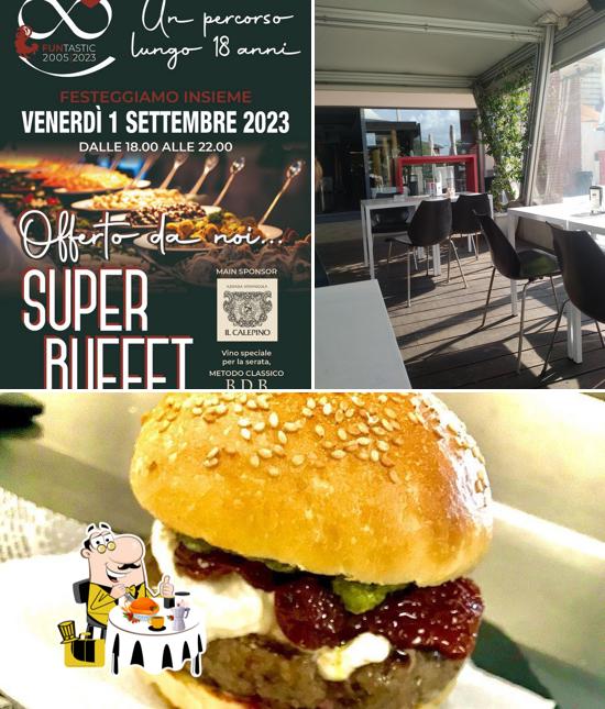Questa è la foto che presenta la cibo e interni di HAMMER Cafè Beerstró