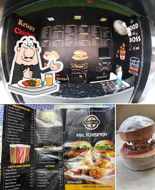 Food at Mr. Krisper - Best Burger Shop in Nawanshahr, Crispy Chicken in Nawanshahr, Non Vegetarian Fast Food Restaurant in Nawanshahr
