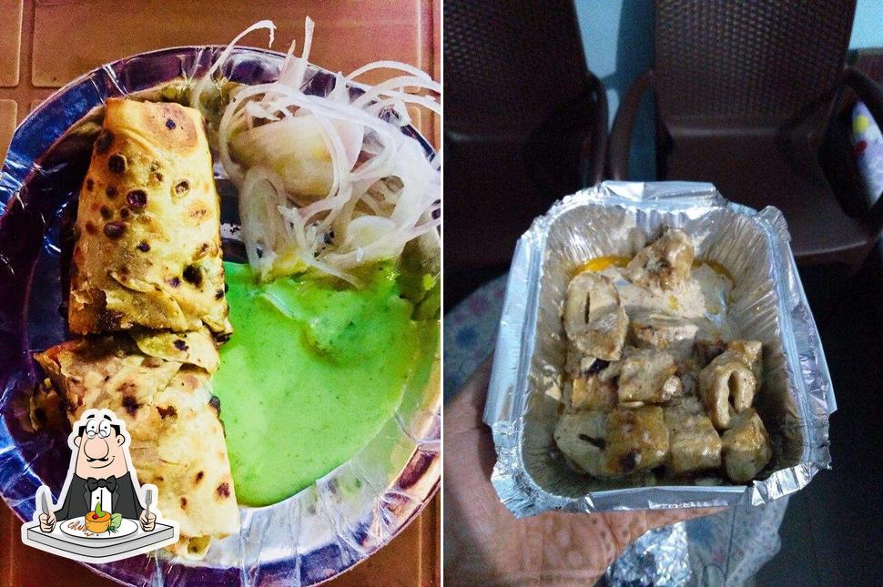 Food at Baba Soya Chaap