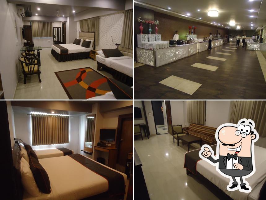 Check out how Hotel Maan Residency Restaurant & Banquets - Best Budget Hotel Hotels Banquet Halls in Ahmedabad looks inside