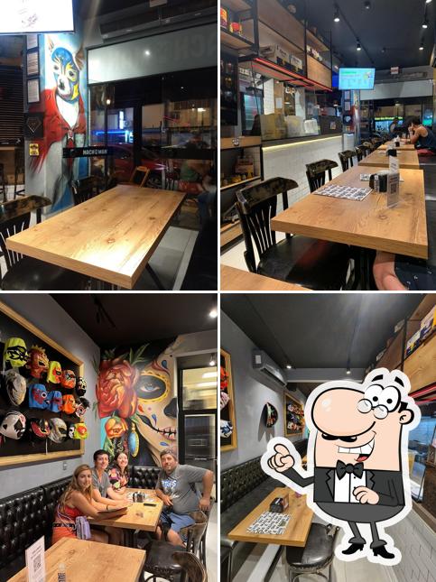 Veja imagens do interior do Nacho Man Mexican Food BC