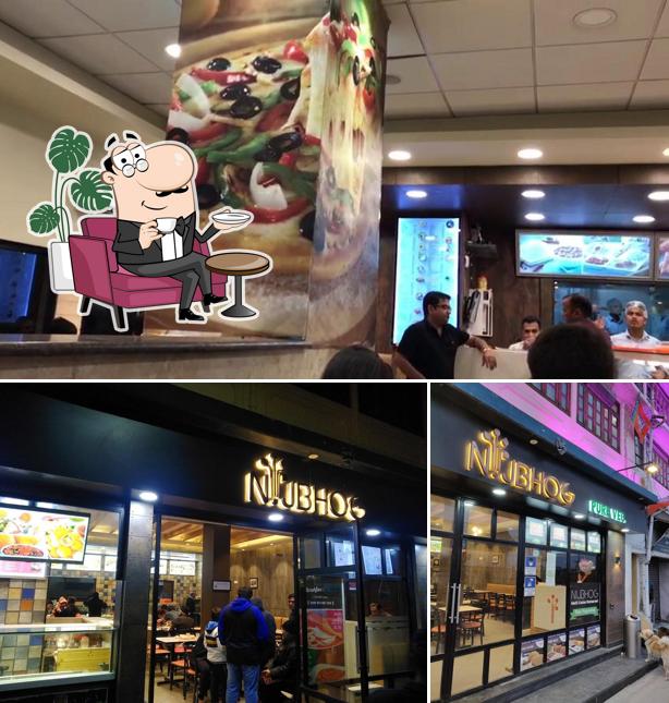 The interior of Nijbhog Restaurant