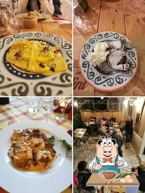 Ravioli al Osteria Dei Novelli da Lucone