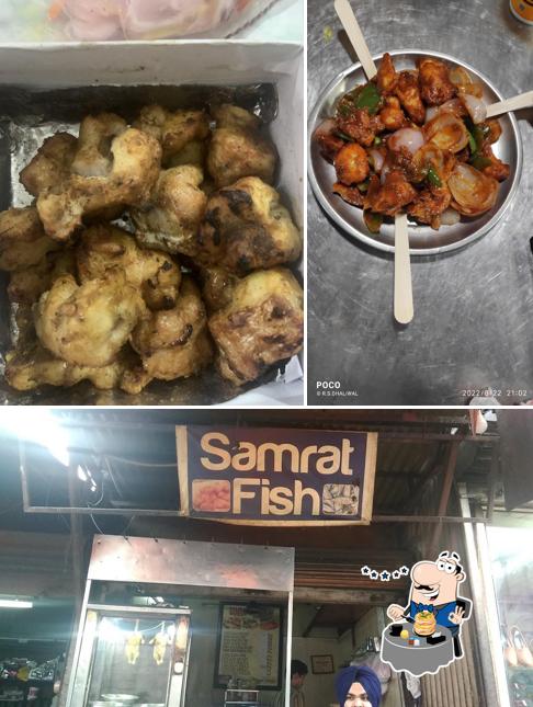 Samrat Fish Shop is distinguished by food and exterior