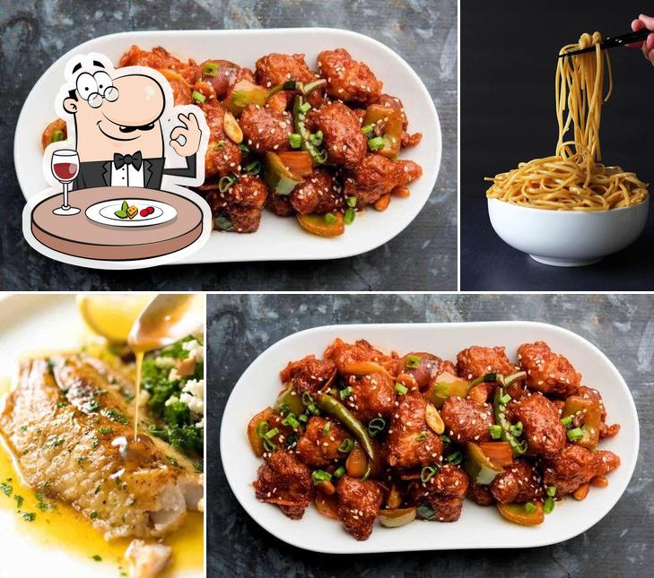 Food at The Big Daddy's Kitchen