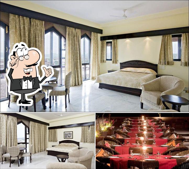 The interior of Water Habitat Retreat - A Palace Heritage Hotel in Jodhpur