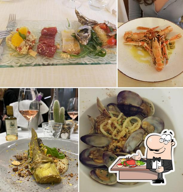 Prova tra i vari piatti di mare proposti a Osteria "Terra Arsa"