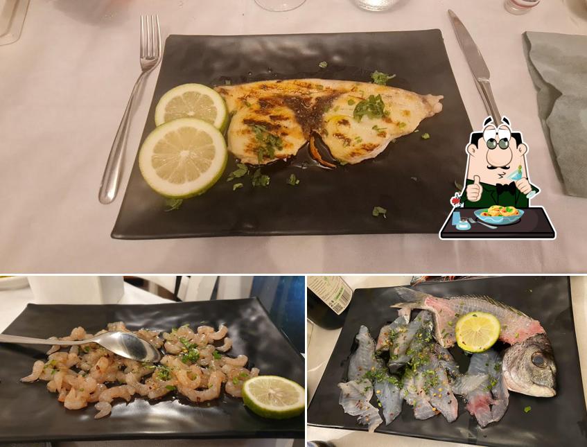 Platti al Trattoria Lo Scalo