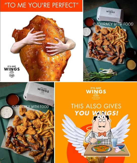 Chicken wings at It's Just Wings by Chili's